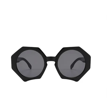 RHAMAI Supradimensionat ochelari de Soare Femei 2020 Poligonale Damele de Lux, ochelari de soare Brand Vintage Mare Rama de ochelari de Soare de sex Feminin Tendință de Ochelari
