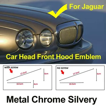 1buc Original Dotari Styling Auto Capota Fata Cap Insigna Emblema Acoperă NICI/Cu Șurub pentru Jaguar XF XJ XJS XK S-TYPE X-TYPE OEM