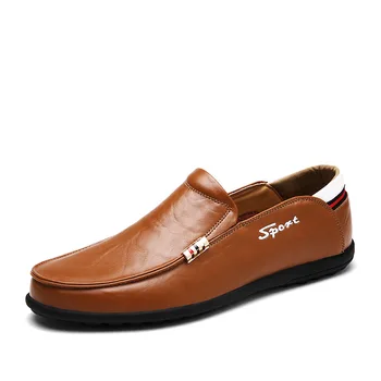 QFFAZ mens pantofi de brand de moda pentru bărbați mocasini primavara toamna mocasini barbati din piele pantofi barbati pantofi flats