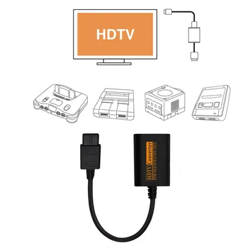 GameCube la HDMI Audio Convertor Video HD 720P de uz Casnic Vizionarea TV Accesorii pentru Famicom NES Nintendo 64 Super