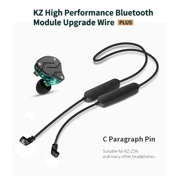 KZ ZS10 Pro/ZSN/ZSN Pro/AS16/AS12 Impermeabil Aptx Bluetooth Modulul 4.2 Wireless Upgrade Cablu Cablul Original Căști Căști