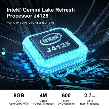 RAM DDR4 8GB SSD 512GB Ultrabook iluminata Laptop cu 2,4 G/5.0 G Wifi Bluetooth Pentru Intel Celeron J4125 windows laptop