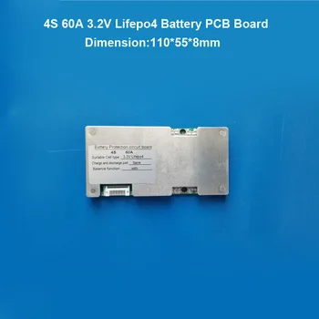 4S li-ion sau 12V baterie Lifepo4 BMS cu 30A la 60A constant de descărcare de gestiune curent și balanța de putere de rezervă supllier