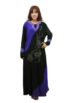 Plus Dimensiune Nouă Sosire Moda vestido Postav Oferta Speciala Aplici Adult Islamic abaya Rochie de Îmbrăcăminte pentru Femei