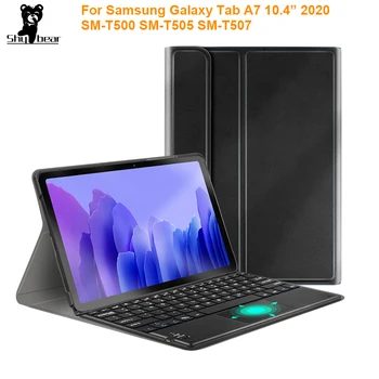 Caz pentru Samsung Galaxy Tab A7 2020 SM-T500 /T505 Tastatură Caz Acoperire pentru Samsung Galaxy Tab A7 10.4 inch cu Trackpad funda