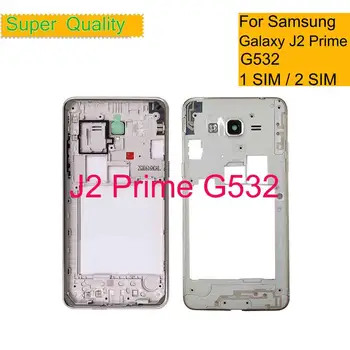 10buc/lot Pentru Samsung Galaxy J2 Prim Cadru SM-G532F G532 G532F G532G G532M G532DS Mijloc Rama Carcasa Singur Dual SIM