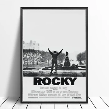 Rocky Clasic de Epocă, Film Panza de Tablou Vintage Printuri si Postere Cuadros de Arta de Perete Imagini pentru Living Decorul Camerei Fara rama
