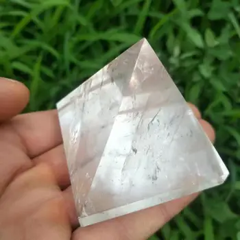 Naturale cristal de cuarț tăiate lustruire piramida de cristal natural de vindecare reiki