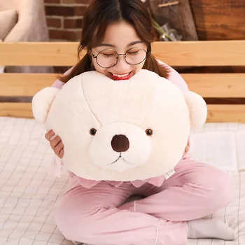 40*30cm Teddy Bear Pernă de Pluș Jucărie Moale Panda Perna Umplute de Animale Papusa Somn Canapea Decor Dormitor Kawaii Cadouri Minunate Pentru Copii