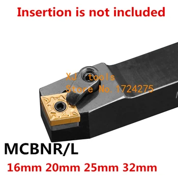Unghi de 75 MCBNR1616H12 MCBNR2020K12 MCBNR2525M12 MCBNR2525M16 MCBNR3232P12 MCBNL2020K12 MCBNL Dreapta/Stânga CNC de Cotitură instrumente