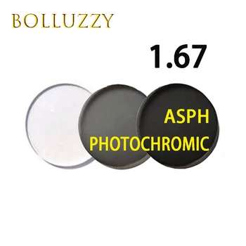 1.67 index fotocromatică lentile de înaltă calitate asferic suprafata ASPH optice lentile fotocromice