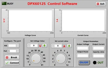 DPX6012S 60V 12A CC CV Regulator de Tensiune Buck Laborator Reglabil Reglementată de alimentare DC Voltmetru ampermetru