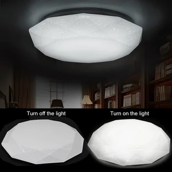 LED Lampă de Plafon Fixare în Formă de Diamant de Lumină pentru Hol Living Bucatarie Dormitor 12W/18W/24W/15W/30W TB Vânzare