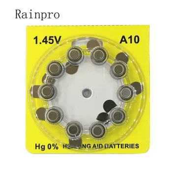 Rainpro 20BUC/LOT A10 10 PR70 baterii Zinc Aer pentru inner-ear tip auditiv.