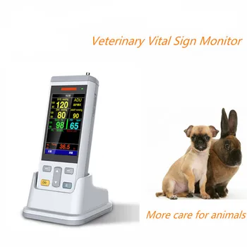 3.5 Inch Portabil Veterinar Semn Vital Monitoriza utilizarea Animalelor monitor pentru Pisică/Câine,folosi Mouse-ul,Pet Shop de măsurare a Semnelor vitale, Monitor