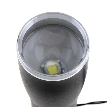 SerucityIng 1000 Lumeni T6 LED-uri de Lumină Manual Zoom Telescopic Suport Lanterna 3 X AAA / O 18650 Baterie pentru Alpinism