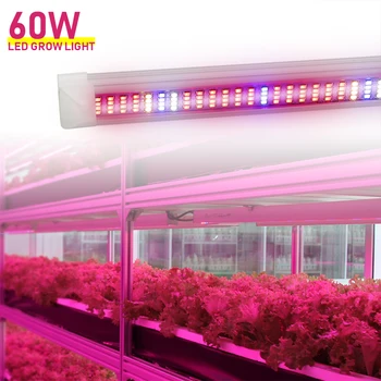 (3pcs/Lot) LED-uri Cresc de Lumină Led T8 Tub integrat Lampa pentru Interior cu efect de Seră de Flori de Plante și Hidroponice sistem Crească Bar de Striptease