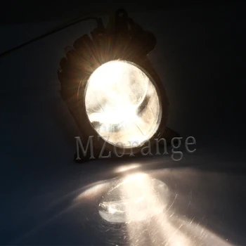 Cu halogen, Lumini de Ceata Pentru Mitsubish Lancer, Lancer-ex 08-13 ceata LED Grila Faruri lentila Lămpii de Ceață Cablajului Comutatorului Kit