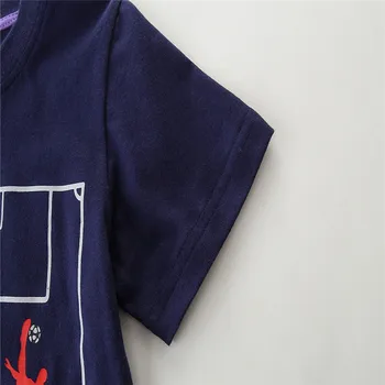 Sărituri De Metri De Vara Inghetata De Bumbac Imprimare Băieți Și Fete Tricouri Fierbinte De Vânzare Haine Pentru Copii Maneca Scurta Copii Topuri