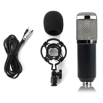 BM 800 Microfon pentru Calculator Joc Microfon, cu Fir Condensator de Înregistrare ,Microfon Kit Microfon Cu Shock Mount Pentru Înregistrare