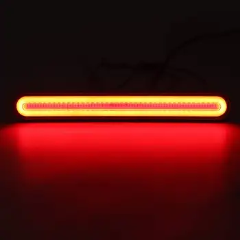 4/2/1 x 4 in 1 Neon Inel Coada de Frână Lampă de Stop cu LED-uri Impermeabil Camion Remorcă 3-Lumina de Frână Lumina de Semnalizare 12V 24V