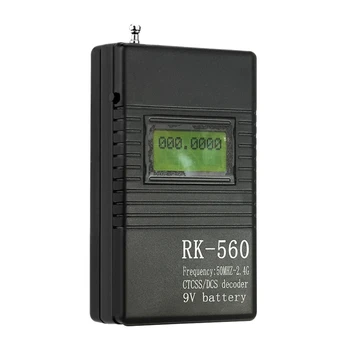 TOP RK-560 Detector de Frecvență 50MHz-2.4 GHz Măsurabile Frecvență Mut