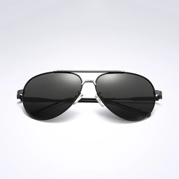 2021 Galben Obiectiv Cadru Metalic UV400 Polarizati Oglinda ochelari de Soare pentru Femei 3 Culori Albastru/Negru/Portocaliu