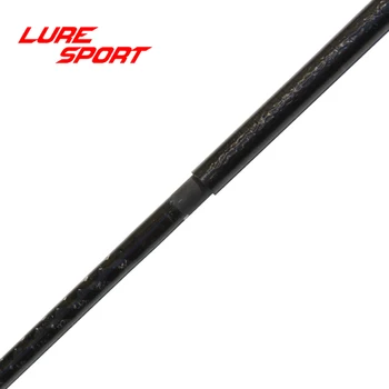 LureSport Lent Jigging rod gol, conica se ocupe de 1,5-secțiunea X-cross carbon Secțiunea Top Rod componentă a Clădirii Tija de Reparație DIY