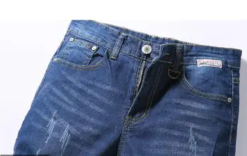 2020 Noua Moda pentru Bărbați Subțire de Blugi Casual Business Stretch Slim Jeans Clasic Pantaloni Denim Pantaloni sex Masculin