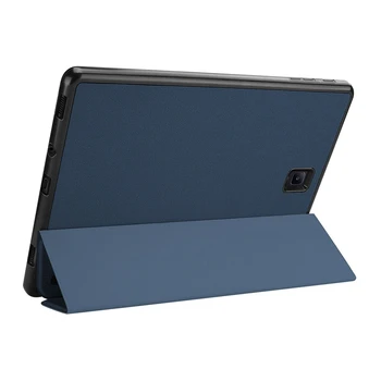 Pentru Samsung TAB S4 10.5 Inch Tablet PC Caz cu Presa Pen Anti-Lost Slot pentru Card Design PU Caz de Protecție