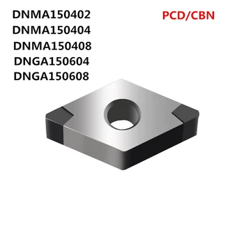 2PC DNMG150608 PCD CBN introduce DNMG 150604 CNC diamant cubi de nitrură de cotitură a introduce carbură de cotitură a introduce