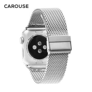 Bea din Oțel Inoxidabil Milanese Watchband pentru Apple Watch Band Serie SE/6/5/4/3/2/1 42mm 38mm pentru iWatch Curea de Metal 40mm 44mm
