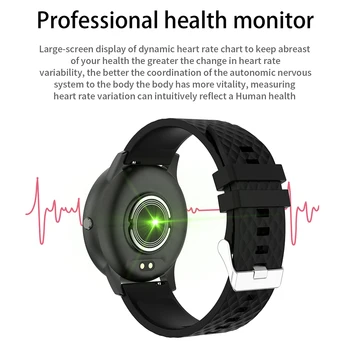 H30 IP68 Impermeabil Ceas Inteligent Heart Rate Monitor de Sănătate Tracker de Fitness Brățară Sport Femei Barbati Smartwatch Android IOS 2020