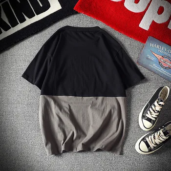 Men ' s Bumbac Moda T-shirt Mens Vara Mozaic Tricouri 5XL Casual tricou Cu Buzunar Tee Om Supradimensionate Sus & Tee Streetwear