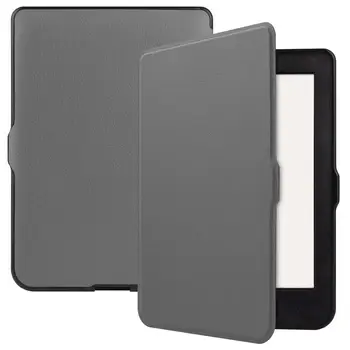 Slim case pentru Kobo Clara HD de 6 Inch Ebook N249 Inteligent Coajă de Protecție de Somn / Wake Auto Coperta din Piele PU Ereader Piele