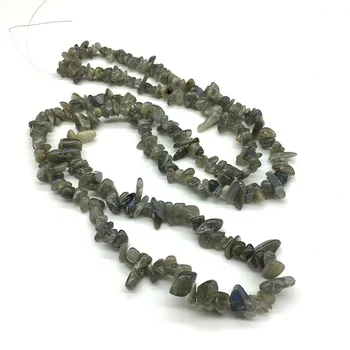 Piatra naturala formă neregulată margele vrac Labradorit șir de mărgele Pentru a face bijuterii DIY brățară colier accesorii size5x8mm