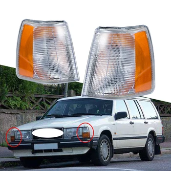 POSSBAY Masina Bara Fata Marker Colț de Lumină Stânga/Dreapta Lampă Semnalizare Locuințe de Asamblare Auto pentru Volvo 940 960 740 1990-1995