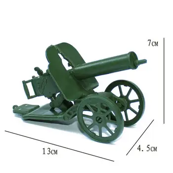 1 buc Maxim mitralieră de Jucărie Jucărie Verde Figura de Acțiune nou CHBR35 de cale ferată de modelare model kit de construcție
