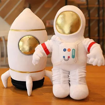 Noua Moda Spațiu Creativ Costum de Astronaut Păpușă Jucărie Jucărie Perna Copii Copii Copii Jucărie de Pluș Racheta Spatiala Ziua B2M8