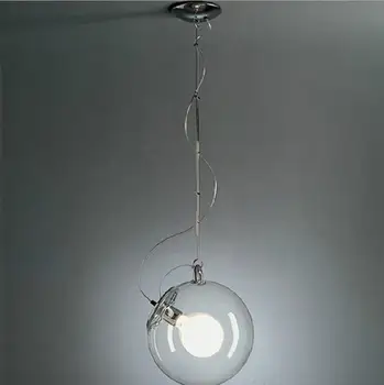 Sticlă perdeaua de lumină bubble ball săpun candelabru moda simplu camera de zi hol balcon lumina plafon en-gros