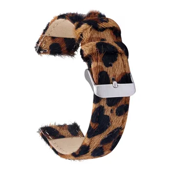 Leopard Curea de Ceas de Marcă Doamnelor Ceasuri Curea 20mm Eliberare Rapidă Ceas Curea