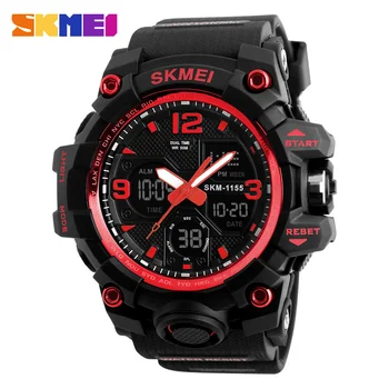 SKMEI Brand de Lux în aer liber, Ceasuri Sport Barbati Cuarț Analogice LED Ceas Digital Om Impermeabil Dual Display Ceasuri Relogio