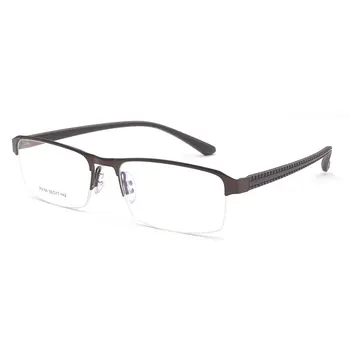Reven Jate P9165 Optice de Afaceri din Aliaj de Ochelari Cadru Pentru Bărbați Ochelari de Semi-Ochelari fără rame cu 4 Culori Opțional