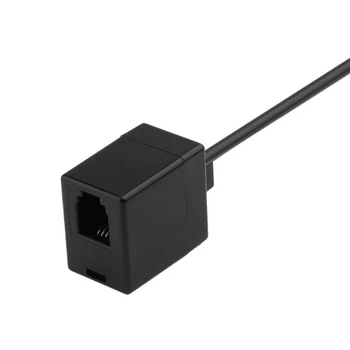 Tată de 3,5 mm Jack pentru RJ9 4P4C de sex Feminin Convertor Audio cablu Cablu Adaptor Pentru Cablu Telefonic