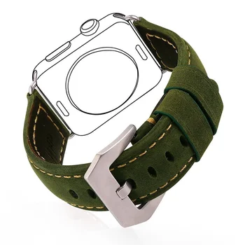 Curea din piele Pentru Apple Watch Band 38mm 42mm 3 2 1 Sport Watchband Bratara pentru iWatch SE 6 5 4 40mm 44mmLeather brățară brățară
