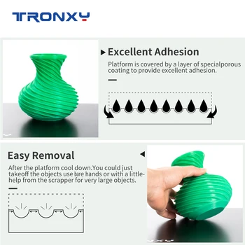 Tronxy Imprimantă 3d 220*220/330*330mm Focar Placă de Sticlă Utilizat pentru Căldură Pat Construi Placă de Imprimare 3d