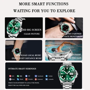 LIGE Moda Ceas Inteligent Bărbați Bluetooth Suna Ceasul Heart Rate Monitor de Presiune sanguina Impermeabil Sport Femei Smartwatch 2020 Nou