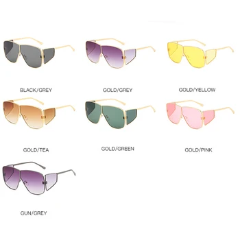 Noua Epocă Clasic Supradimensionat ochelari de Soare pentru Femei Brand de Moda Designer de Conducere Ochelari de cal Windproof Ochelari de Soare Pentru Femei UV400