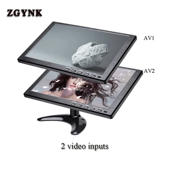 ZGYNK10.1 inch LCD display HD mini-calculator portabil extins de afișare HDMI culoare de securitate ecran de monitor cu boxe