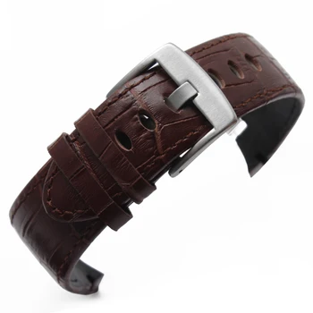 26mm negru maro curea din piele ceas curea de crocodil model special pentru Roger Dubuis EXCALIBUR serie RDDBEX0405